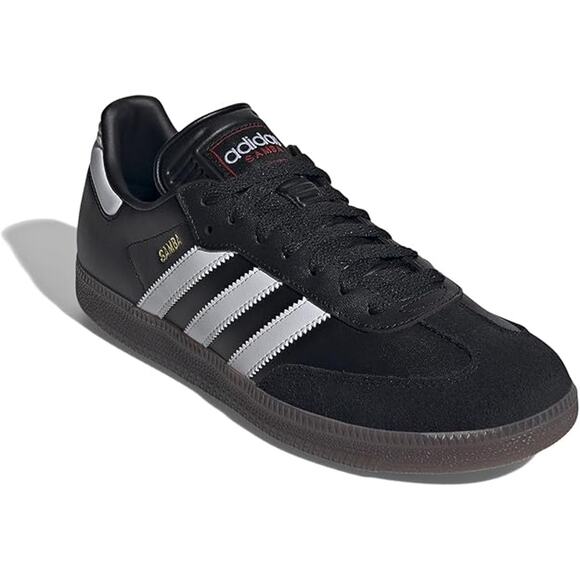 NWT Adidas Originals Mens Adidas Originals Samba Shoes,Black/White/Red-Sz 11 main image 4